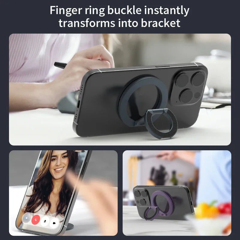 MagSafe Double Sided Magnetic Phone Ring Holder