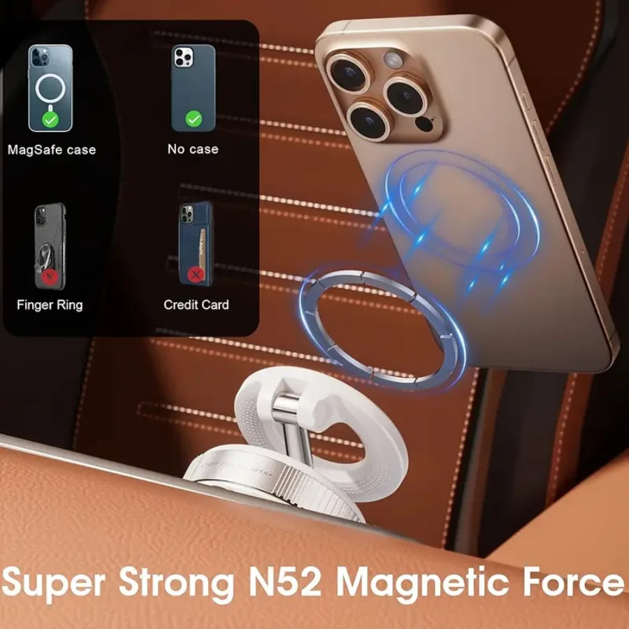 2026 Upgraded Vacuum Magnetic Car Phone Holder 360°